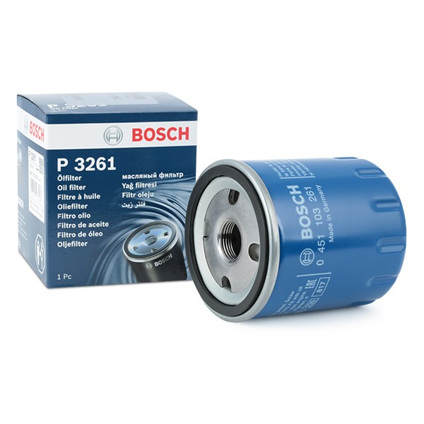0451103261 Oil filter 0451103261 BOSCH M 20 x 1,5, with one anti-return valve, Spin-on Filter