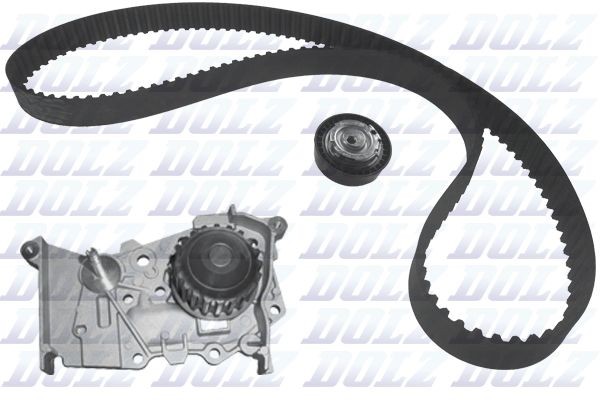DOLZ KD085 Water pump and timing belt kit DACIA experience and price