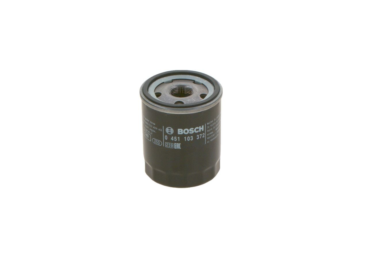 0451103372 Oil filter 0451103372 BOSCH M 20 x 1,5, with one anti-return valve, Spin-on Filter