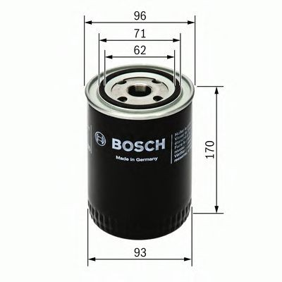 BOSCH 0451203226 Engine oil filter 1