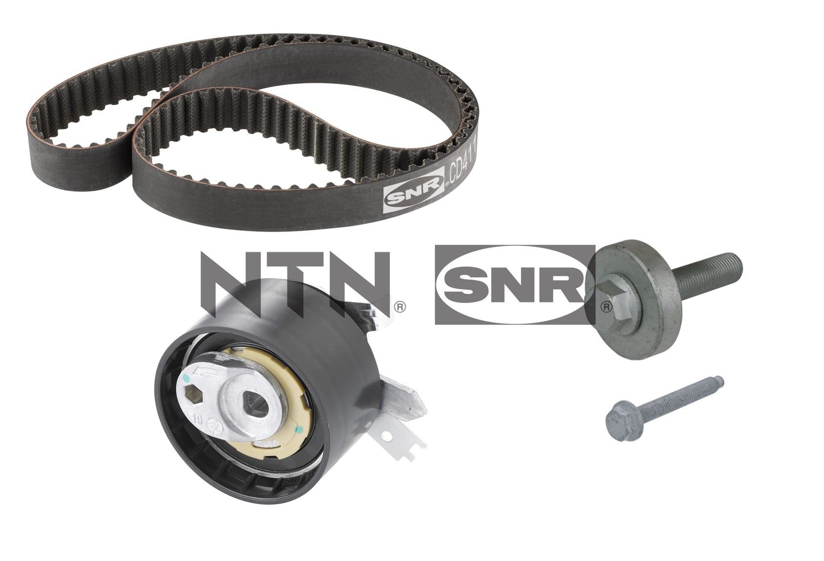 SNR KD455.64 Timing belt kit Number of Teeth 1: 119
