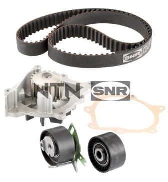 Mitsubishi Water pump and timing belt kit SNR KDP459.580 at a good price
