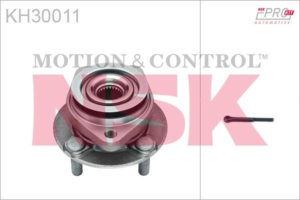 Wheel bearing kit NSK ProKIT, with integrated magnetic sensor ring, 122 mm - KH30011
