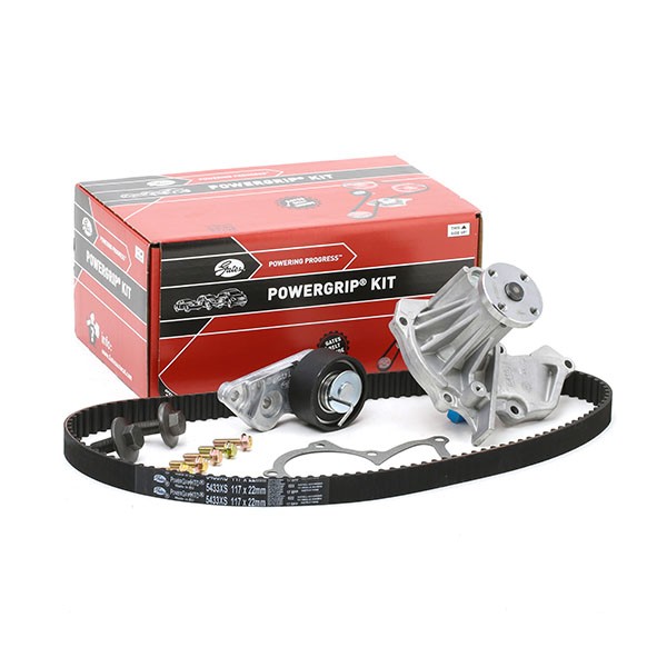 Water pump and timing belt kit GATES KP25433XS-1 - Ford Focus Mk1 Estate (DNW) Belt and chain drive spare parts order