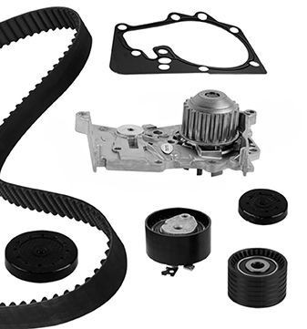 PA724A GRAF KP7242 Timing belt and water pump kit RENAULT Clio III Hatchback (BR0/1, CR0/1) 1.6 16V GT (BR10, CR10) 128 hp Petrol 2014