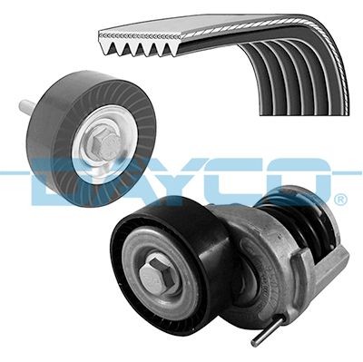 Volkswagen GOLF Serpentine belt kit 11576124 DAYCO KPV270 online buy