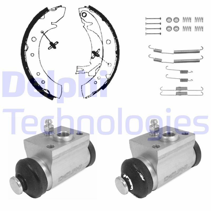 Mercedes VITO Guide sleeve kit, brake caliper 11579951 DELPHI KS1023 online buy