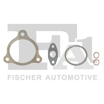 FA1 KT110560E Mounting kit, exhaust system PORSCHE BOXSTER 2000 in original quality