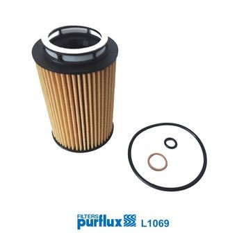 PURFLUX Oil filter L1069 BMW 5 Series 2018