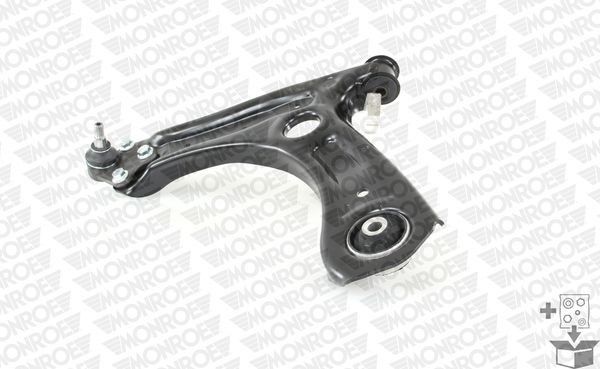 L29A40 MONROE Control arm SKODA with ball joint, with rubber mount, Control Arm