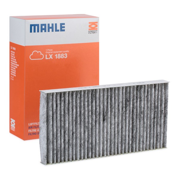 72415039 MAHLE ORIGINAL Activated Carbon Filter, 250,0 mm x 180 mm x 35,0 mm Width: 180mm, Height: 35,0mm, Length: 250,0mm Cabin filter LAK 1173 buy