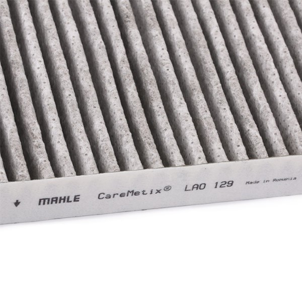 LAO129 Air con filter LAO 129 MAHLE ORIGINAL Activated Carbon Filter, with anti-allergic effect, with antibacterial action, 335,0 mm x 191 mm x 25,0 mm, CareMetix®