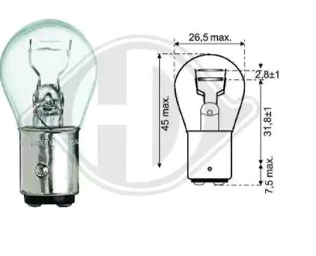 Great value for money - DIEDERICHS Bulb, indicator- / outline lamp LID10056