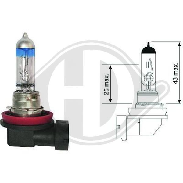 DIEDERICHS LID10070 Headlight bulb RENAULT experience and price