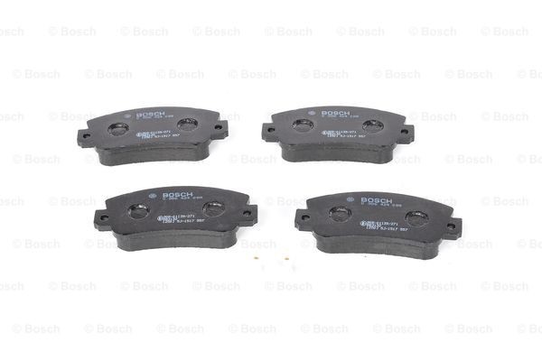 0986424098 Disc brake pads BOSCH E1 90R-01139/271 review and test