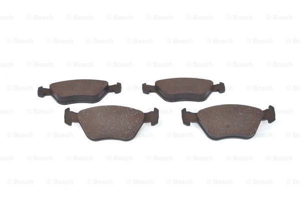 0986424200 Disc brake pads BOSCH E11 90R-01356/7592 review and test