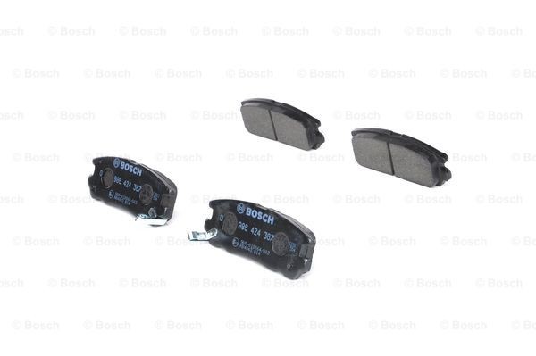 0986424367 Disc brake pads BOSCH 21 876 review and test