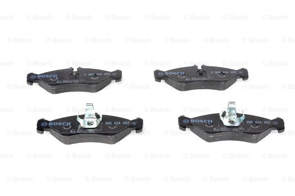 0986424463 Disc brake pads BOSCH 21 621 review and test