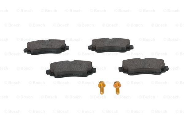 0986424470 Disc brake pads BOSCH E13 90R-010215/002 review and test