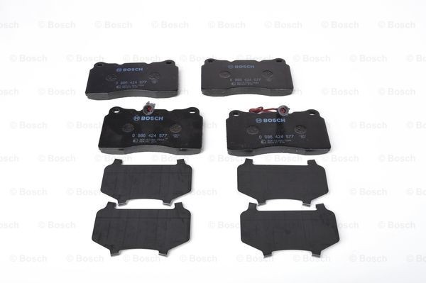 0986424577 Disc brake pads BOSCH E9 90R - 02A1080/0209 review and test