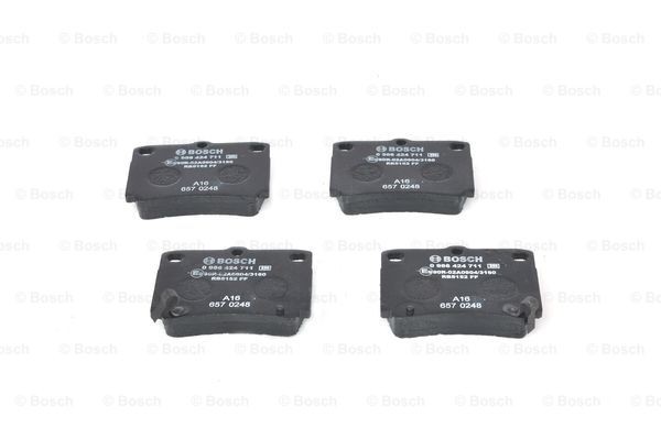 0986424711 Disc brake pads BOSCH 23 593 review and test