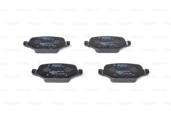 0986424756 Disc brake pads BOSCH E1 90R-011209/209 review and test