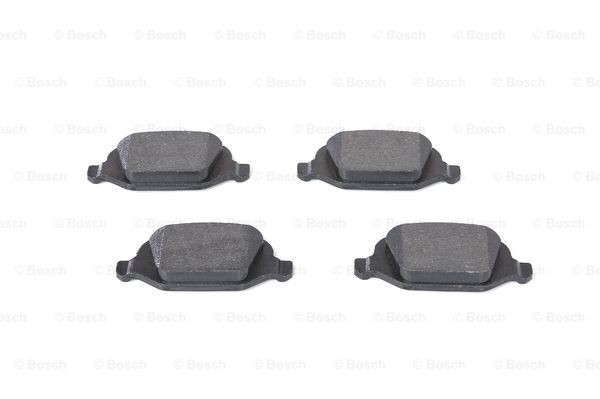 BOSCH 23 601 Disc pads Low-Metallic, with mounting manual