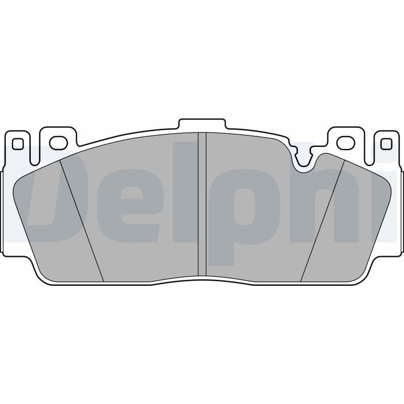 Great value for money - DELPHI Brake pad set LP3156
