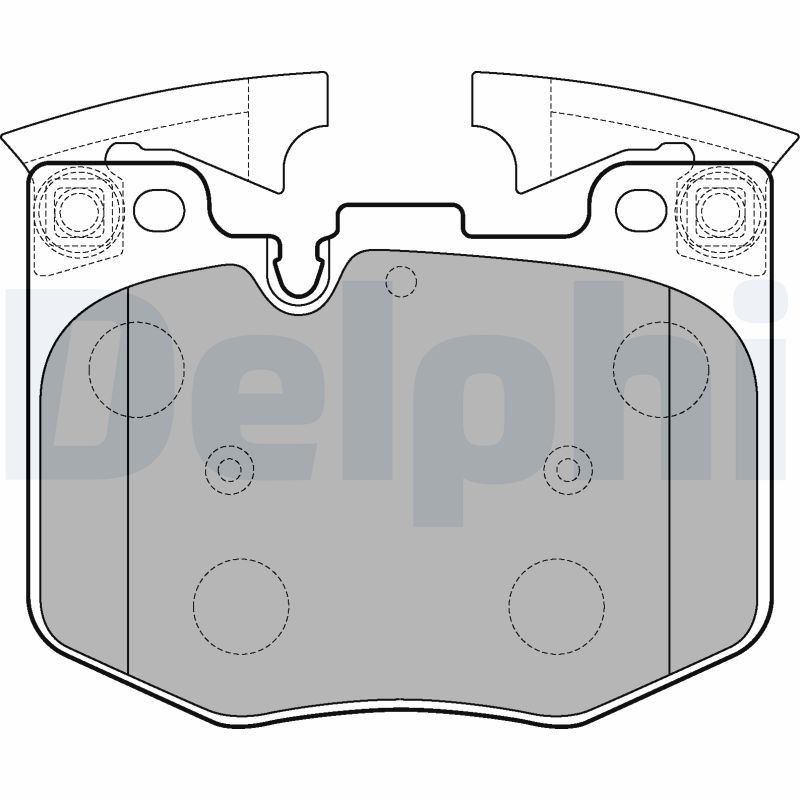 Great value for money - DELPHI Brake pad set LP3235