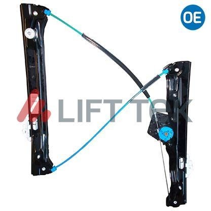 Electric window mechanism LIFT-TEK Left Front, Operating Mode: Electric, without electric motor, with comfort function - LT BM739 L