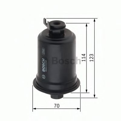 0986450624 Inline fuel filter BOSCH 0 986 450 624 review and test