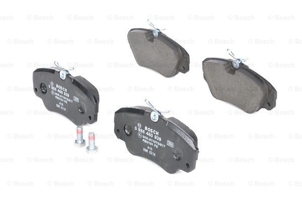 0986460939 Disc brake pads BOSCH BP509 review and test