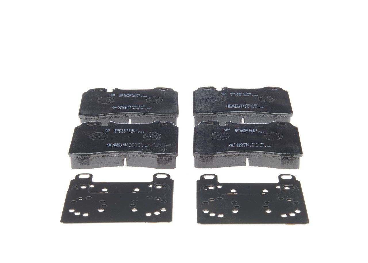 0986460966 Disc brake pads BOSCH BP535 review and test