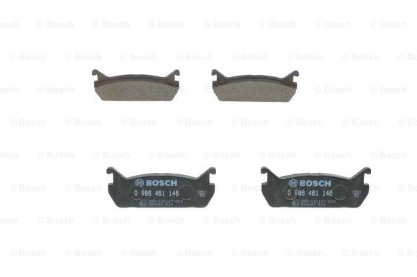 0986461146 Disc brake pads BOSCH 21 559 review and test