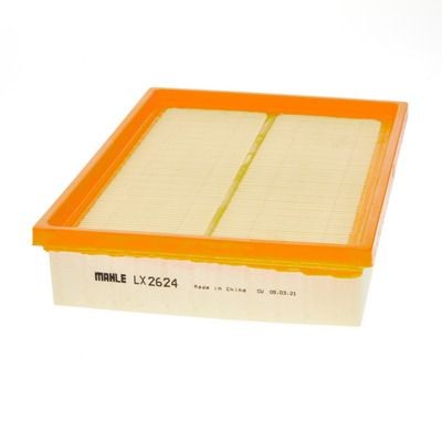 MAHLE ORIGINAL LX 2624 Air filter 50,0mm, 184mm, 253,0mm, Filter Insert