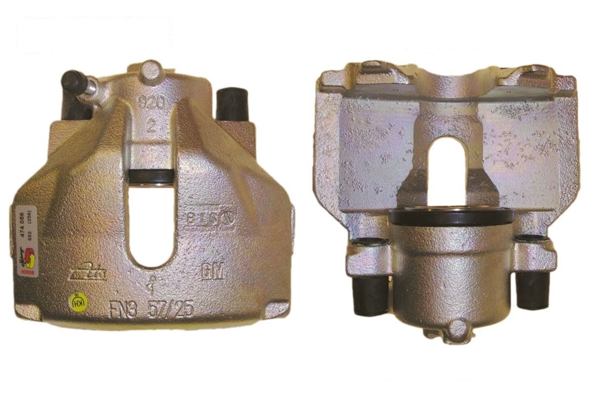BOSCH brake caliper brake caliper cast iron rear left for Opel Corsa B 
