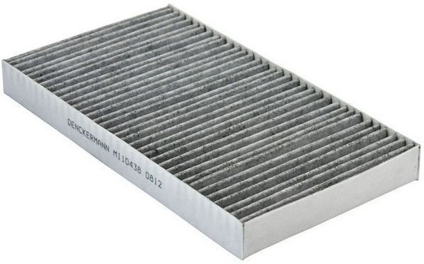 DENCKERMANN Activated Carbon Filter, 290 mm x 160 mm x 29 mm Width: 160mm, Height: 29mm, Length: 290mm Cabin filter M110438 buy