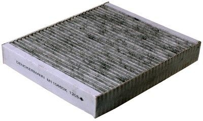 M110660K DENCKERMANN Pollen filter CHEVROLET Activated Carbon Filter, 240 mm x 204 mm x 35 mm