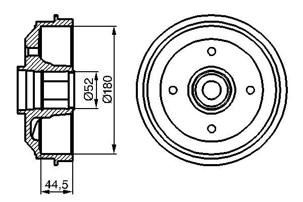 BOSCH 0 986 477 113 Brake Drum CITROËN experience and price