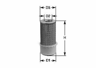 CLEAN FILTER MA544 Air filter MD603346