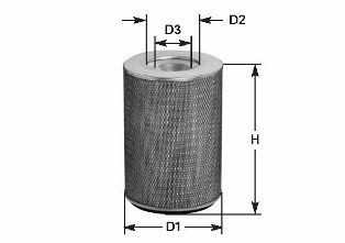 CLEAN FILTER 305mm, Filter Insert Height: 305mm Engine air filter MA 744 buy