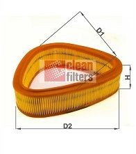 CLEAN FILTER 64mm, Filter Insert Height: 64mm Engine air filter MA1134 buy