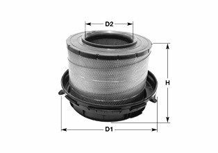 CLEAN FILTER 330mm, Filter Insert Height: 330mm Engine air filter MA1486 buy