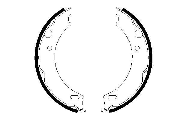 BOSCH 0 986 487 412 Handbrake shoes VOLVO experience and price