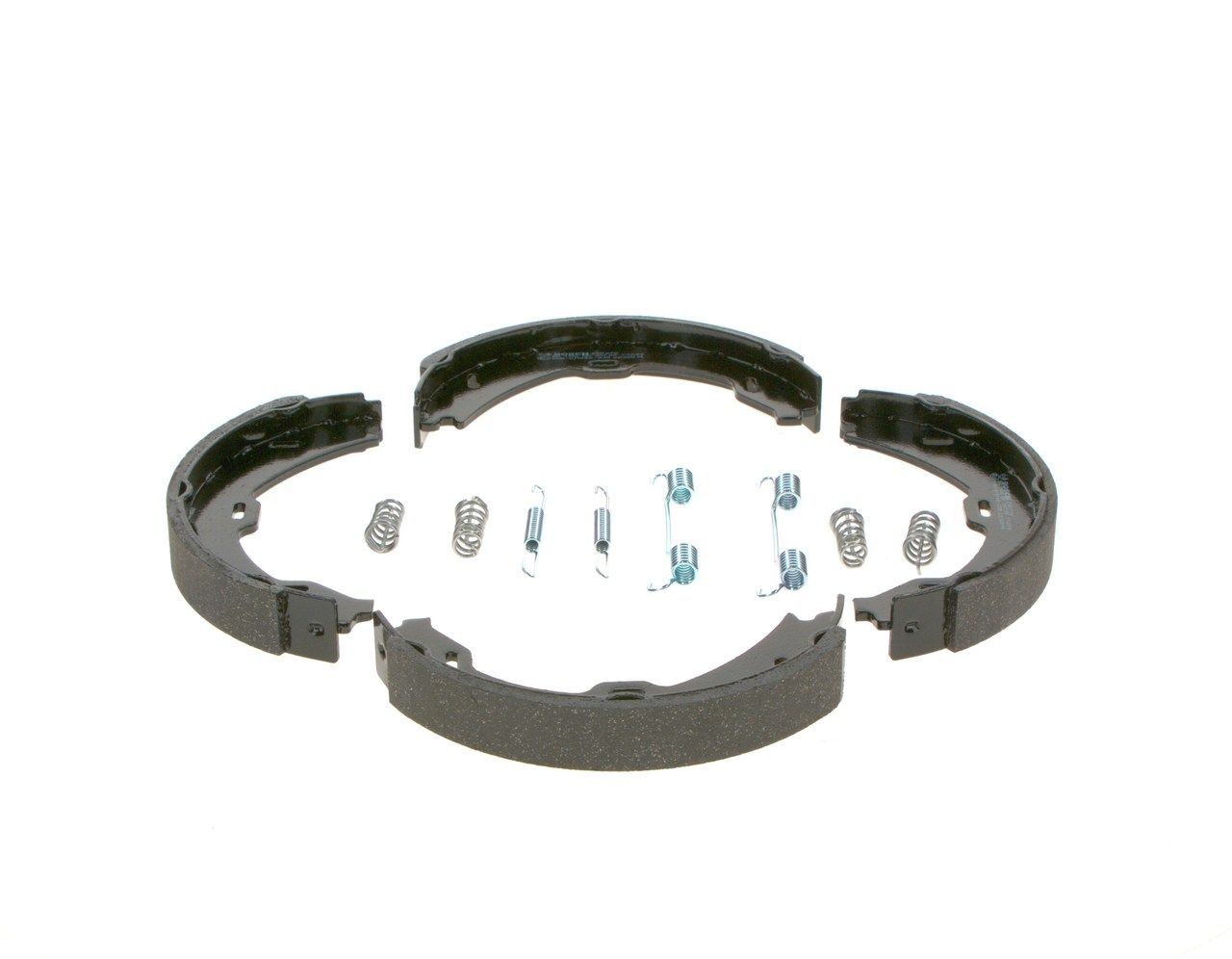0986487724 Parking brake shoes BOSCH 0 986 487 724 review and test