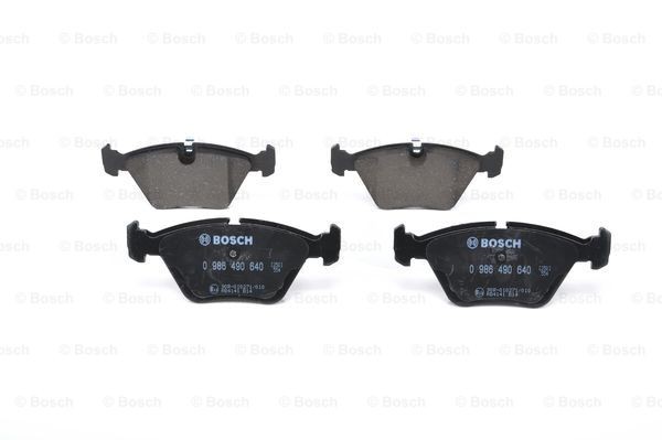 0986490640 Disc brake pads BOSCH BP771 review and test
