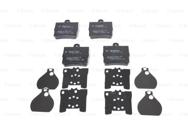 0986494016 Disc brake pads BOSCH BP260 review and test