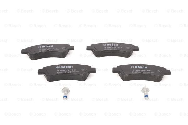 0986494027 Disc brake pads BOSCH D1213 review and test
