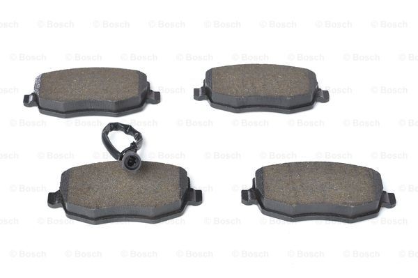 0986494075 Disc brake pads BOSCH E1 90R-011195/023 review and test