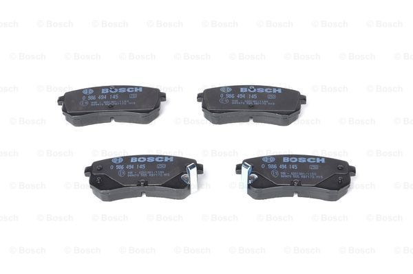 0986494145 Disc brake pads BOSCH E9 90R - 02A1081/1180 review and test